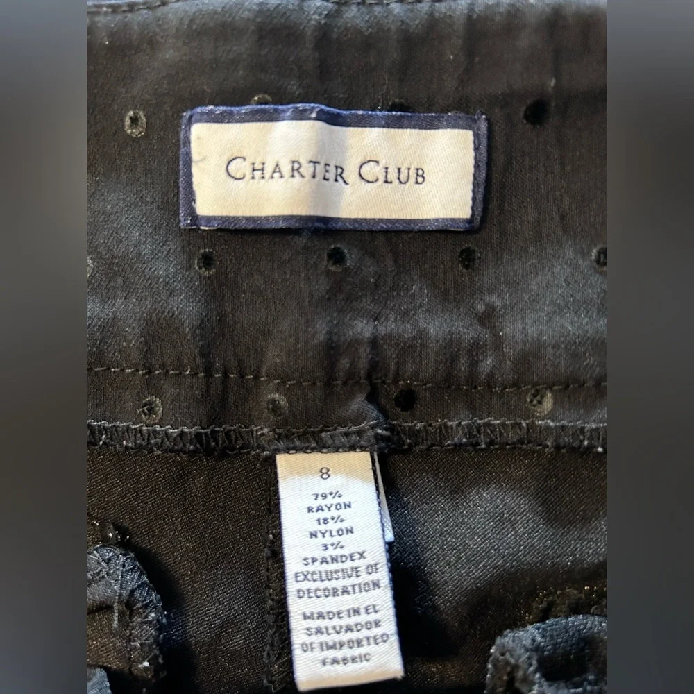 Charter Club Chino Style Pants Size 8
